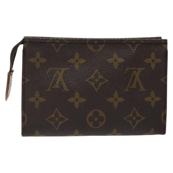 LOUIS VUITTON Monogram Poche Toilette 15 Pouch M47546 LV Auth am8106 - Picture 1 of 16
